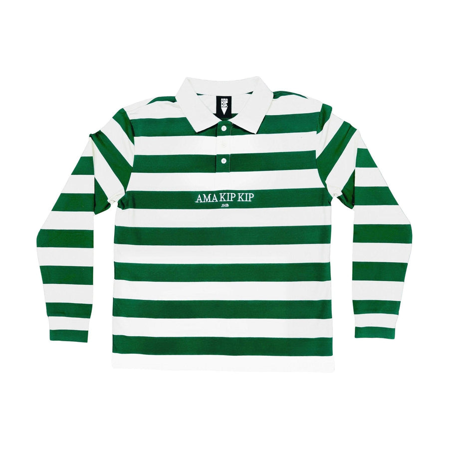 Rugby Deep Sea Green vs Milk White - Amakipkip Store